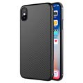 Coque Fibre de Carbone Nillkin Synthetic pour iPhone X - Noire