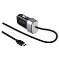 Chargeur Voiture Rapide Type-C Puro Mini - 3A - Noir