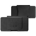 iPhone 7 Plus / iPhone 8 Plus Qialino Horizontal Holster Leather Case - Black