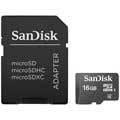 Carte Mémoire MicroSDHC SanDisk SDSDQM-016G-B35A - Classe 4 - 16Go