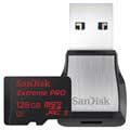 Carte Mémoire MicroSDXC SanDisk SDSQXPJ-128G-QN6M3 Extreme Pro UHS II - 128GB