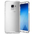 Coque Hybride Samsung Galaxy A8+ (2018) Résistante aux Rayures - Transparente