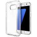 Coque en TPU Spigen Liquid Crystal pour Samsung Galaxy S 7 - Claire
