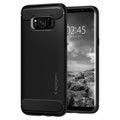 Coque Samsung Galaxy S8 Spigen Rugged Armor - Noir Mat