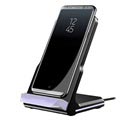 Support de Charge Rapide Sans Fil Usams US-CD28 Zino - 10W - Noir
