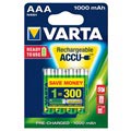 Piles Rechargeables AAA Varta Ready2Use - 1000mAh
