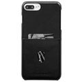 Coque en Cuir dbramante1928 Tune CC pour iPhone 6 Plus, iPhone 6S Plus, iPhone 7 Plus, iPhone 8 Plus - Noire