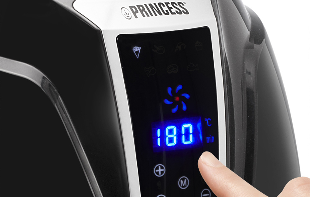 Princess 182021 XL Digital Airfryer - 1400W, 3.2l - Noir