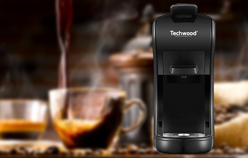 Techwood TCA-196N Cafetière à capsules - noir