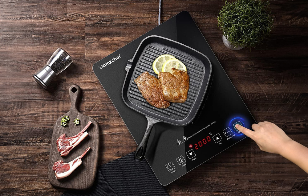 AMZCHEF CB16-BK Cuisinière à induction