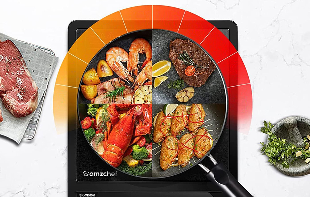 AMZCHEF CB09K Cuisinière à induction