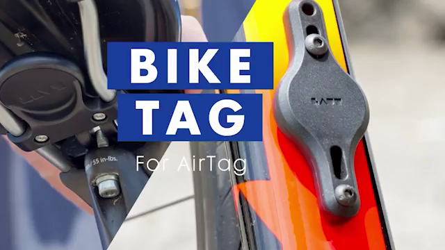 Support de vélo Airtag pour air tag, supports de vélo Airtag antivol, Airtag  pour support de vélo Fit Headset Tube 31,8 mm